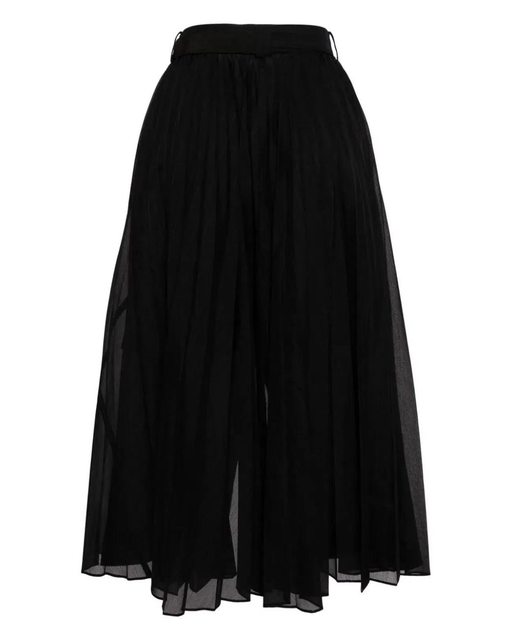 Sacai Blue Chalk Stripe Glencheck Skirt