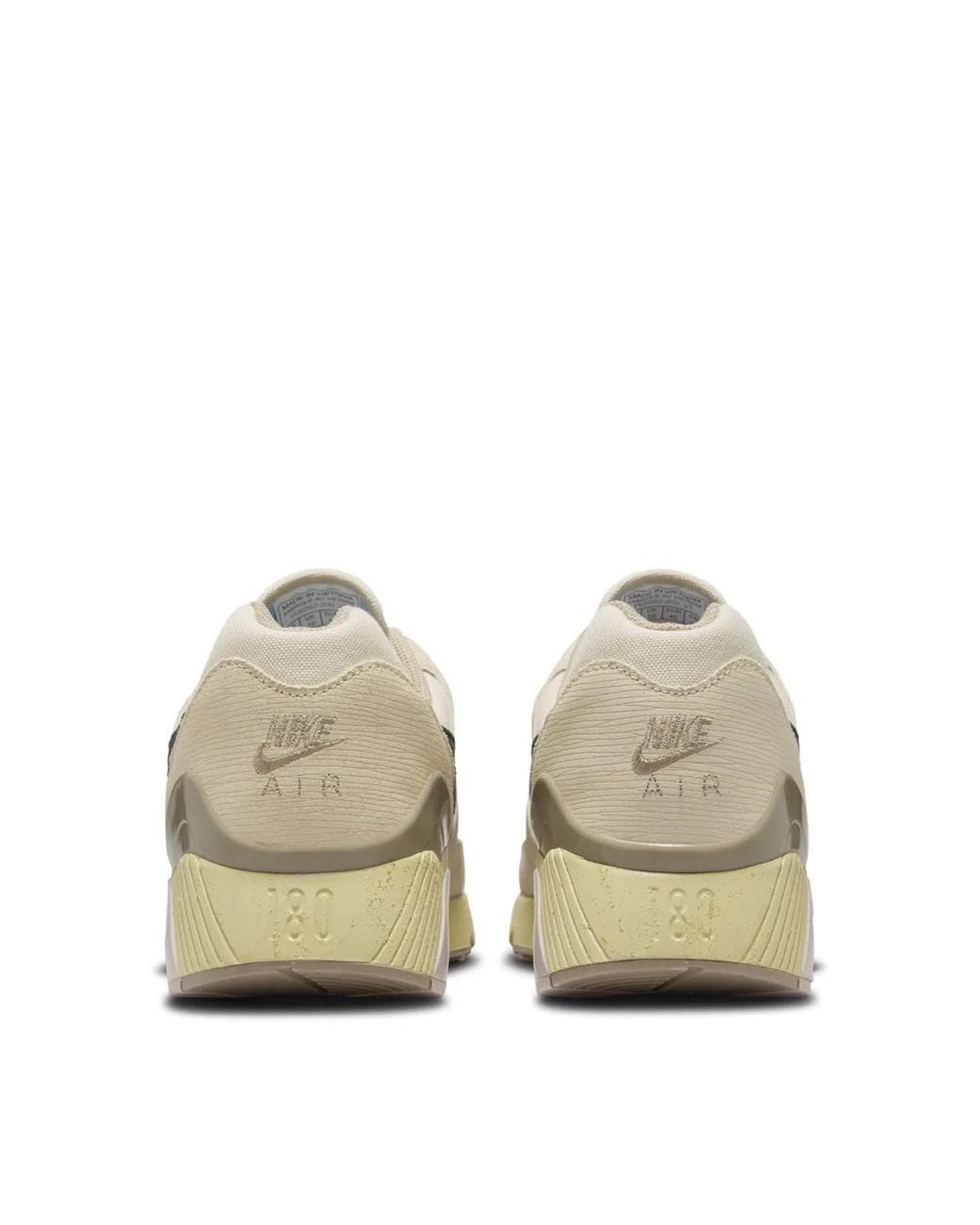 Nike White Air Max 180 Sneakers