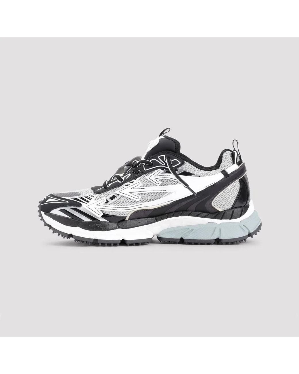 Off-White c/o Virgil Abloh Gray Ow Be Right Back Sneakers for men