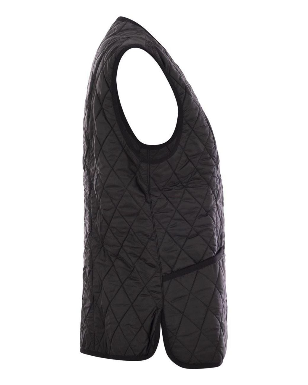 Barbour Black Puffy Betty Liner Vest