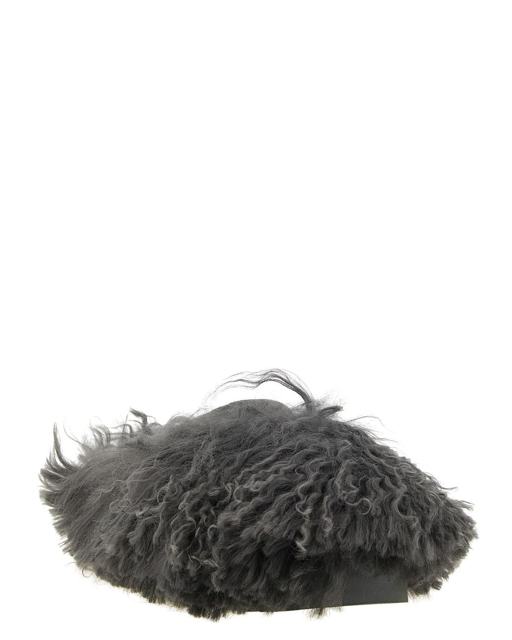 Ugg Gray 'Tazz Fluff Momma' Sabots