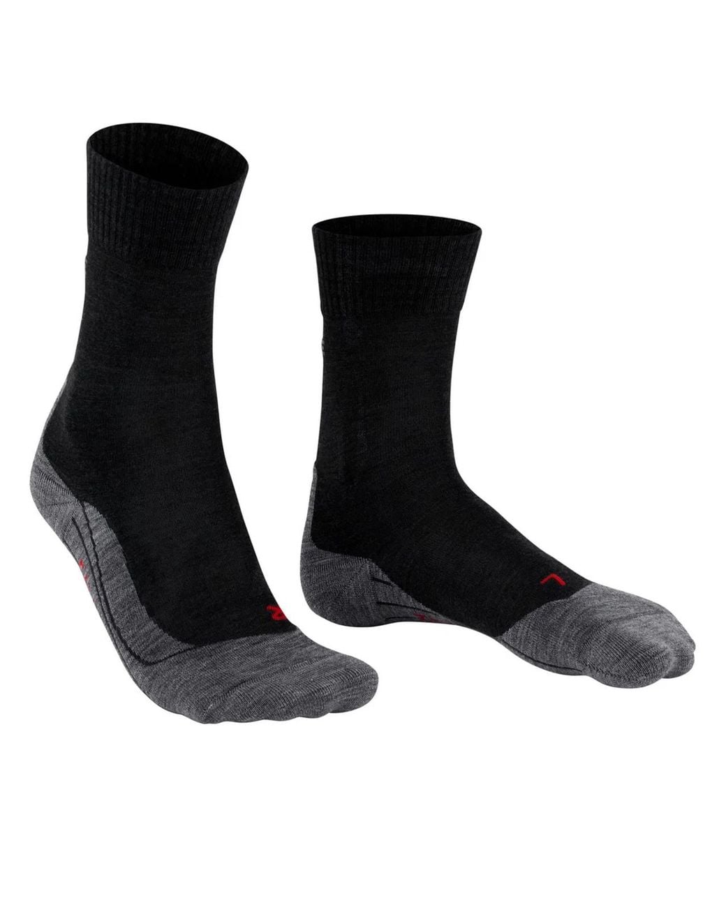 Falke Black Tk5 Wander Trekking Socks for men