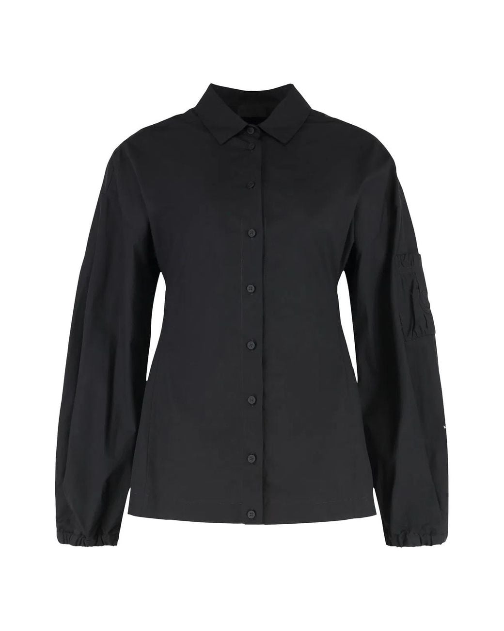 Moncler Black Cotton Shirt