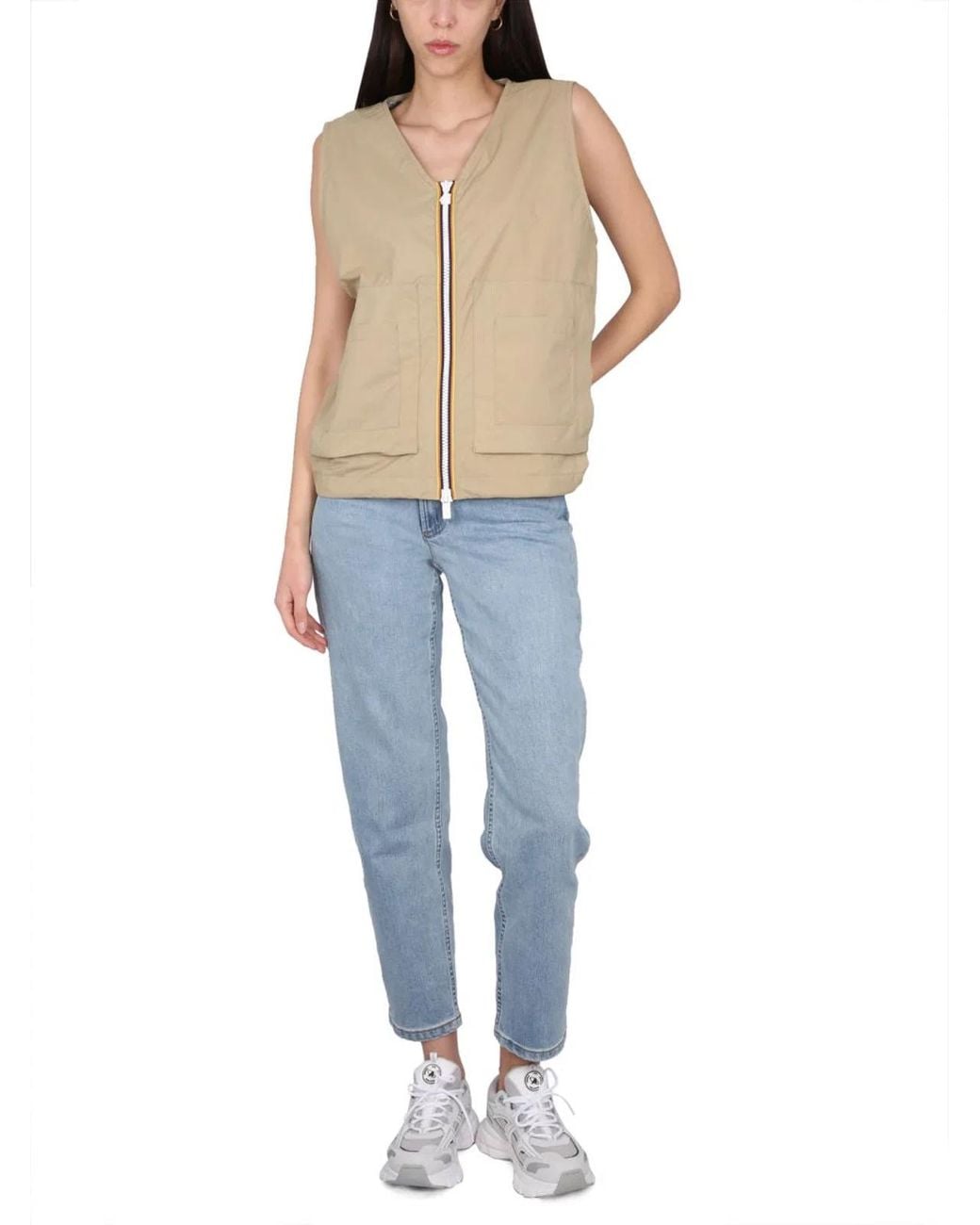 K-Way Blue Barnel Vest