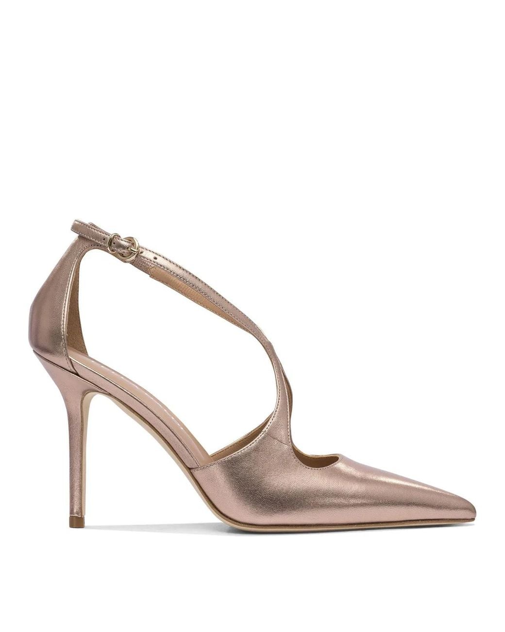Lella Baldi Multicolor Leather Heeled Shoes