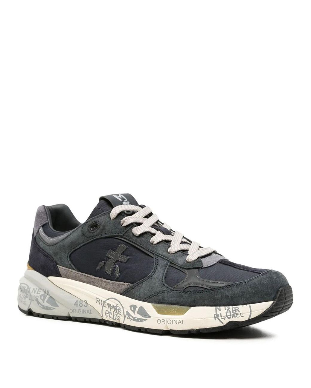 Premiata Blue Sneakers "Mase25" for men