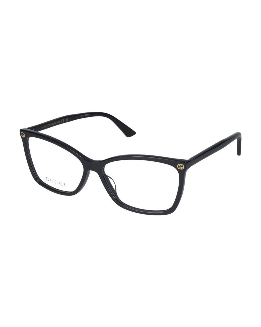 Gucci Black Écaille De Tortue Noir