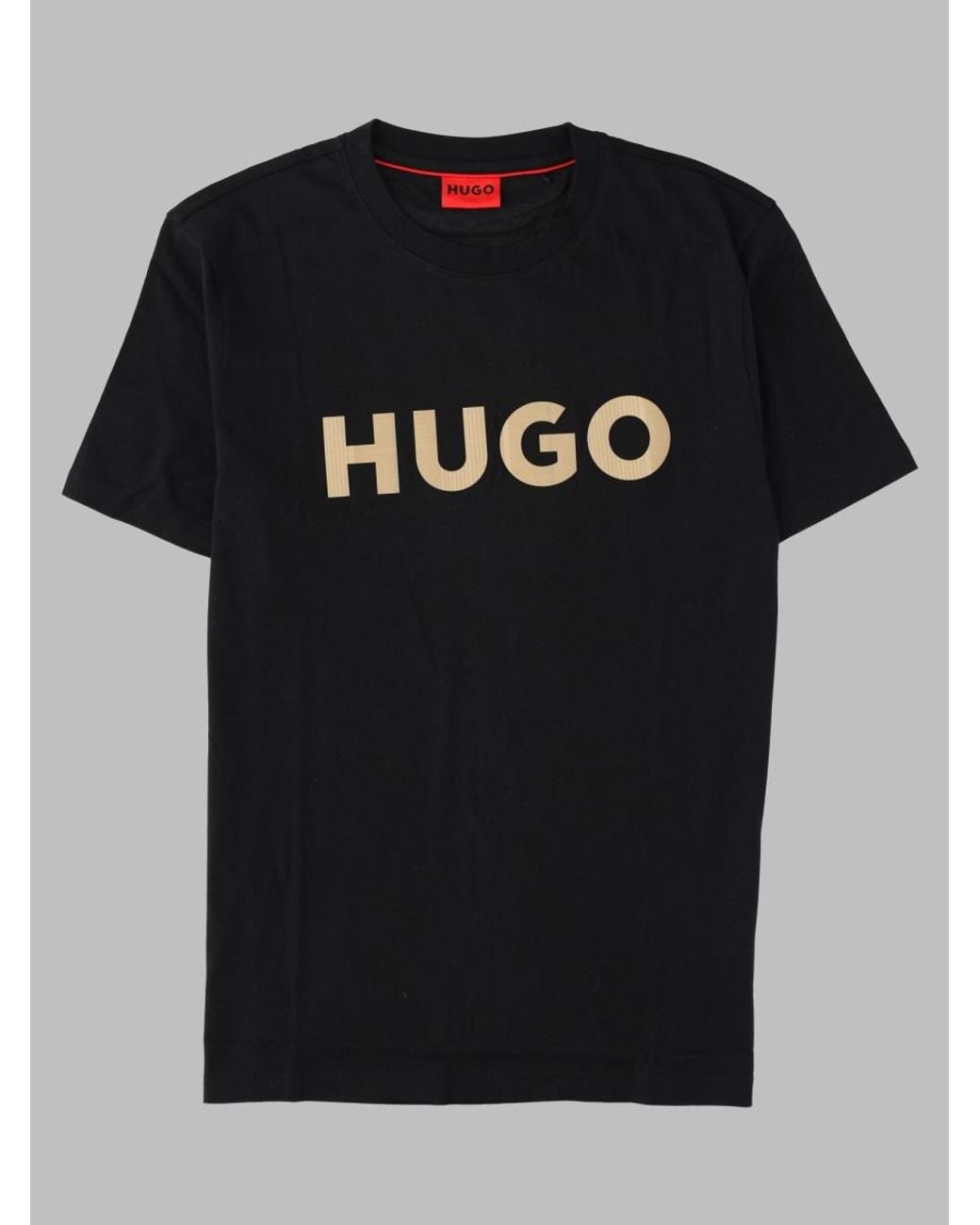 HUGO Black Logo T-Shirt for men