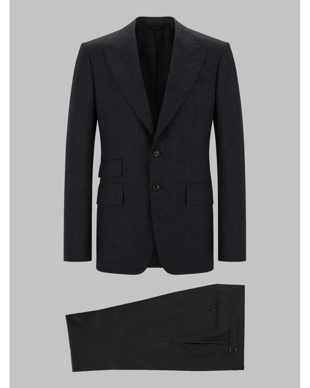 Tom Ford Black Tailored Suit for men