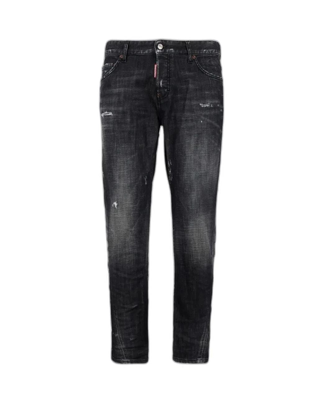 DSquared² Blue Pants 5 Pockets for men