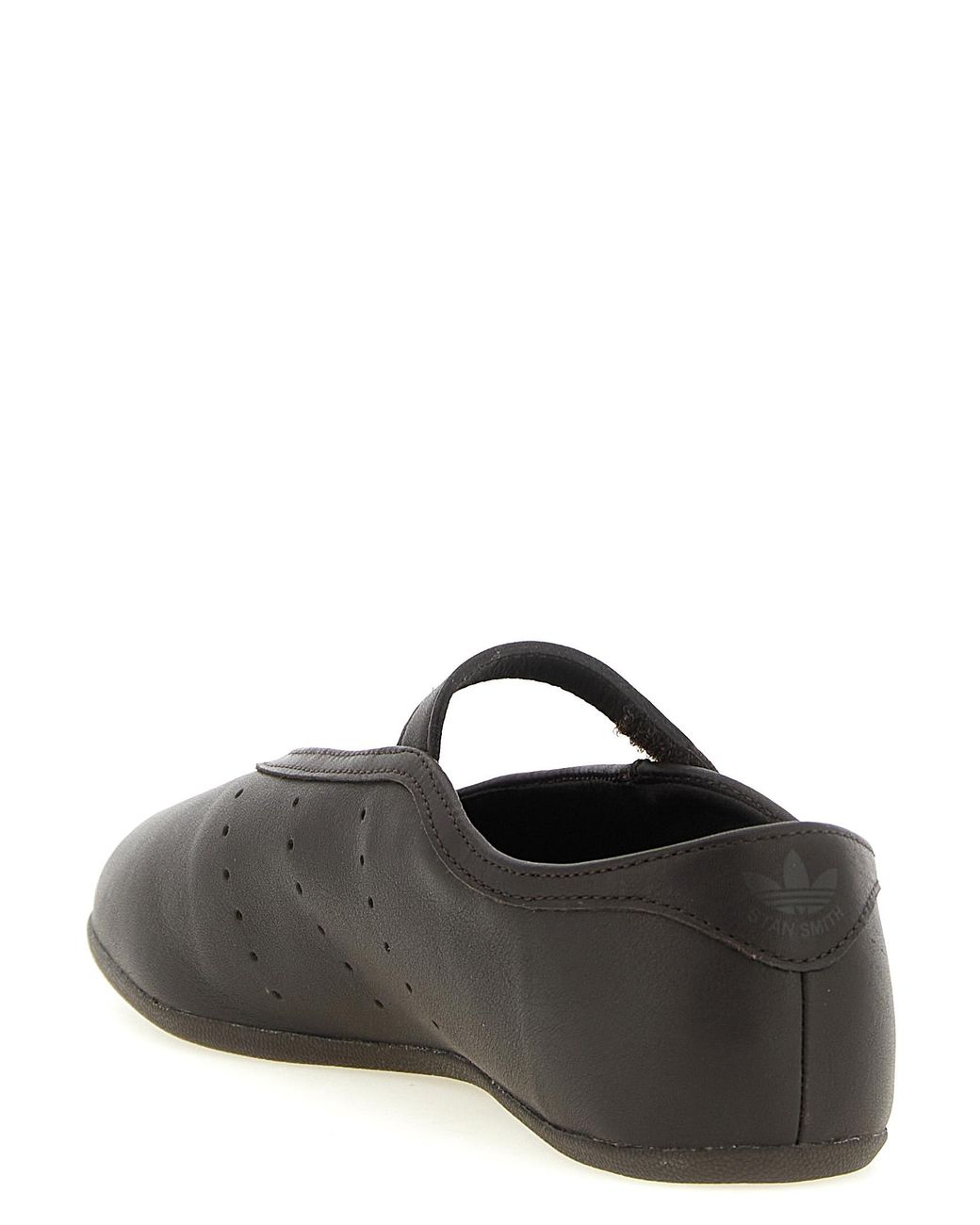 Adidas Originals Black 'Stan Smith Lo Ballet' Ballet Flats