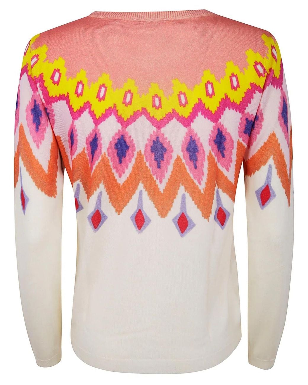 In bed with You Pink Boatneck Printed Jumper