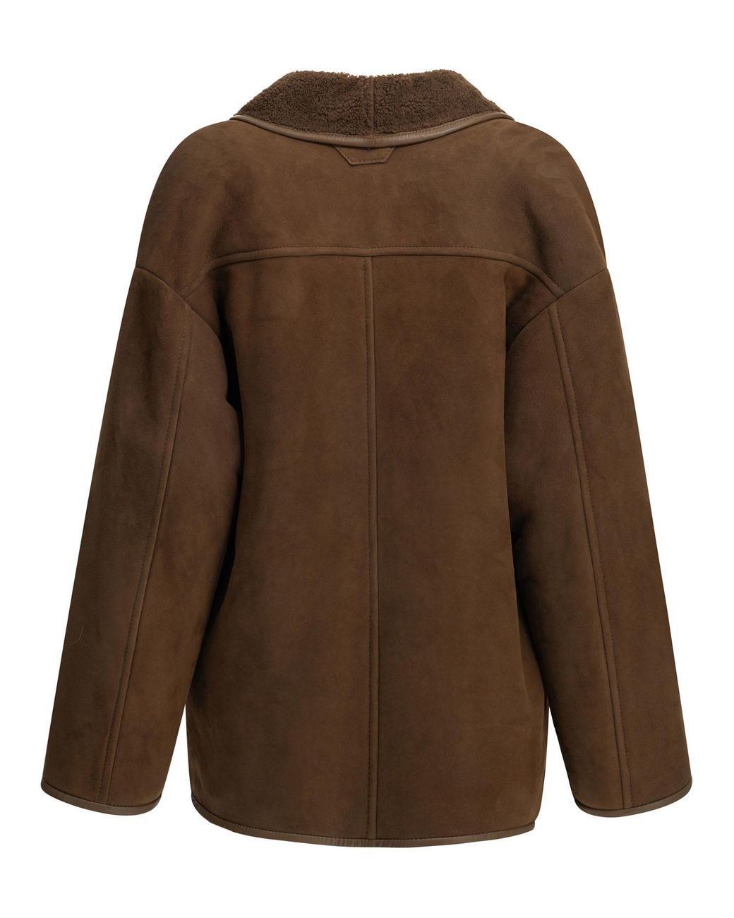 Salvatore Santoro Brown Shearling Jacket