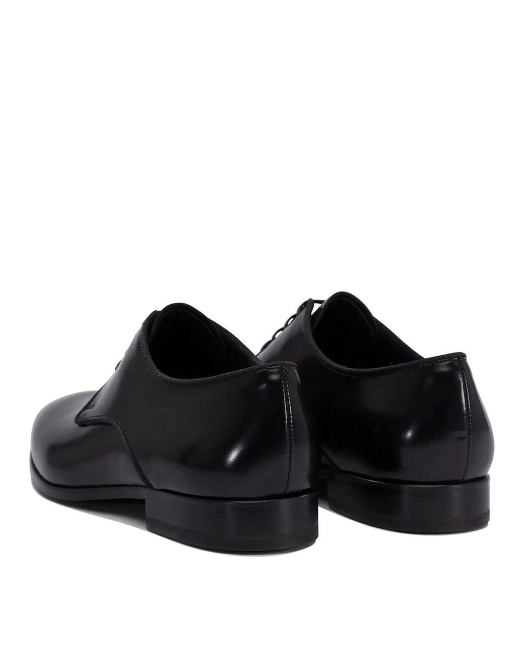 Fabi Black Lace-Up Shoes for men