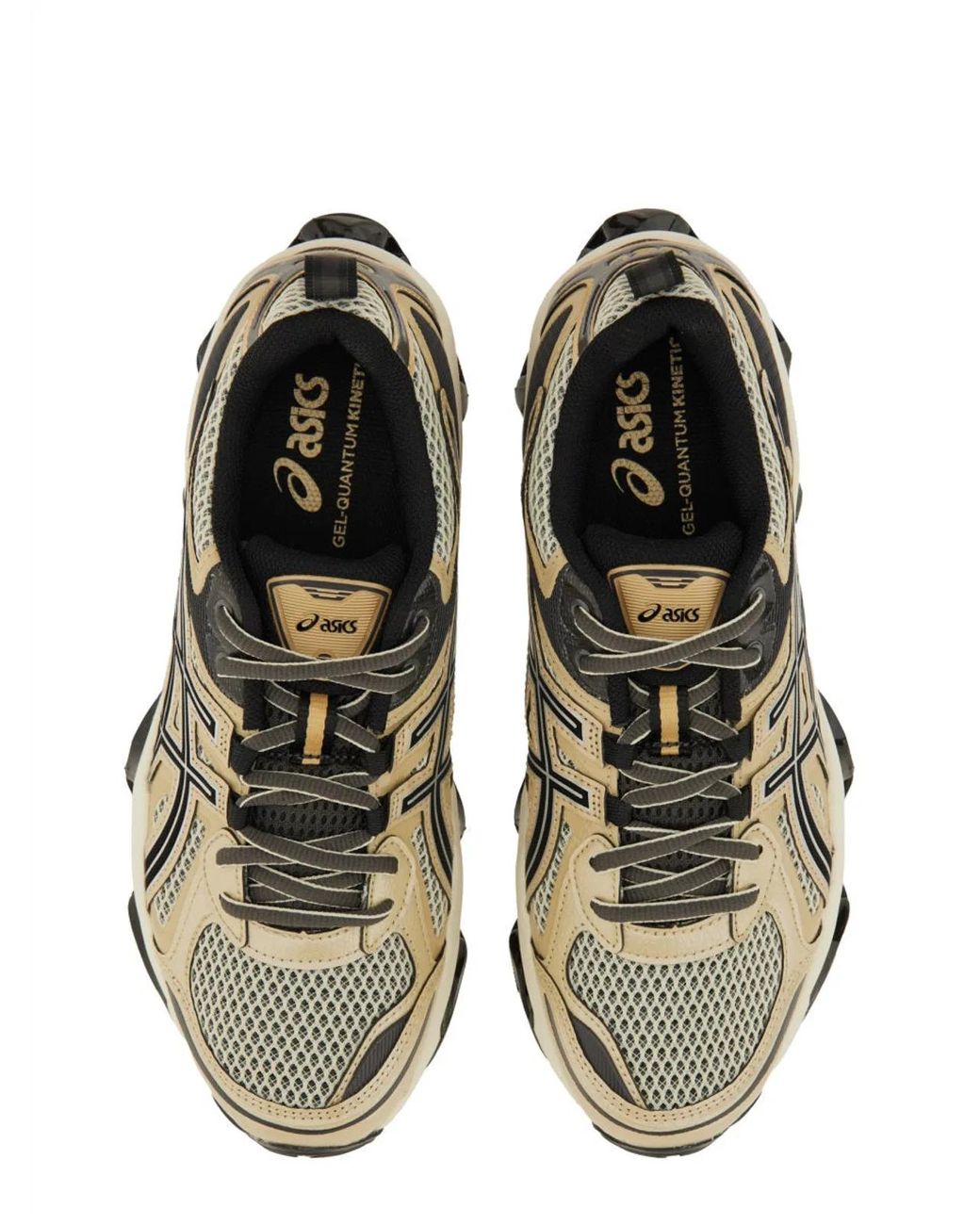 Asics Green Gel-Quantum Kinetic Sneaker Main: Synthetic Leather Trainers