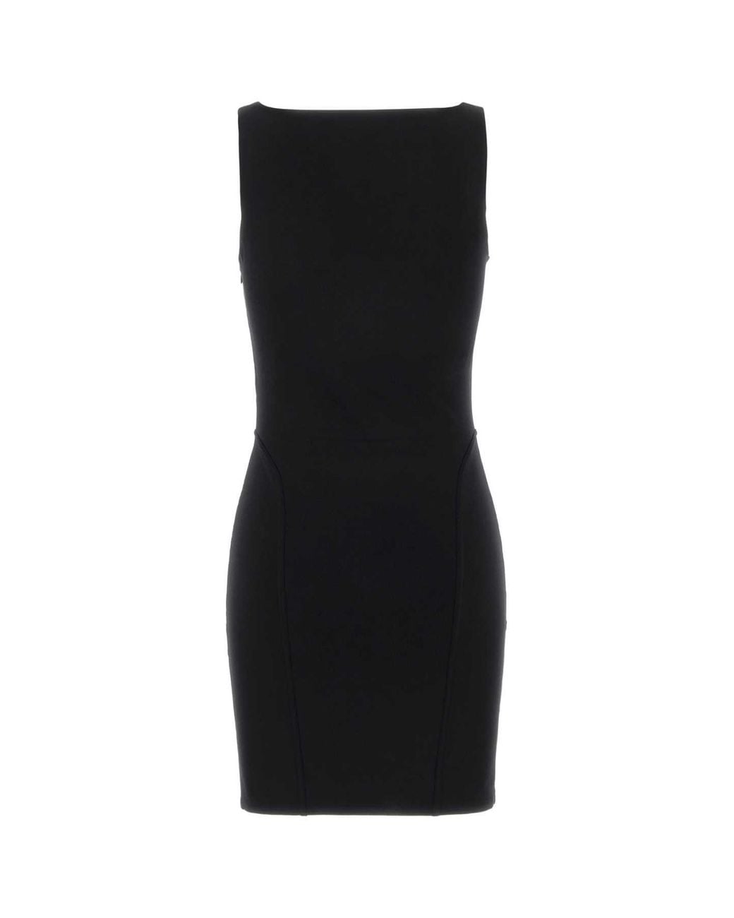 Alaïa Black Jersey Mini Dress