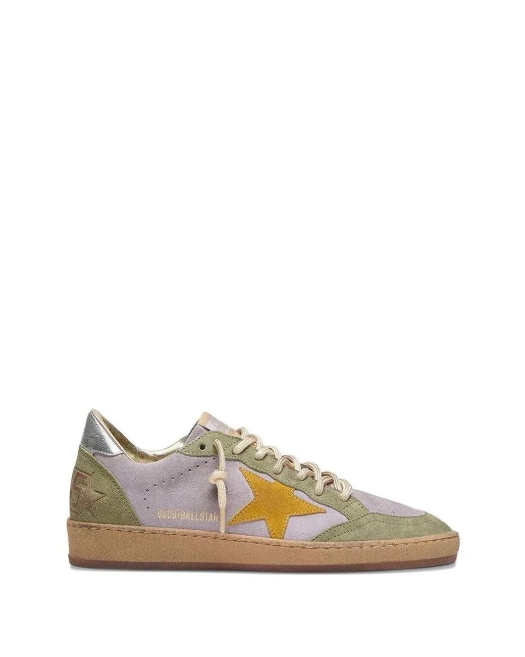 Golden Goose Deluxe Brand Green Lilac Sage Honey Ballstar