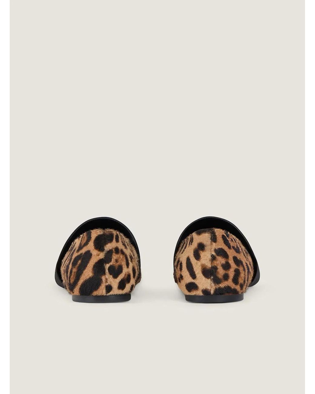 Givenchy White Sliced ?Square Ballerinas
