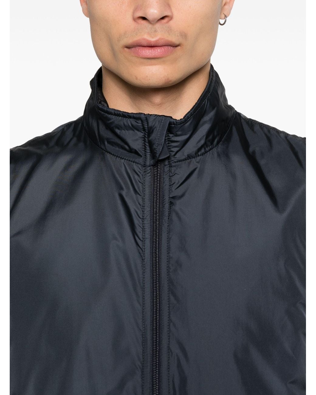 Aspesi Blue Gilet Vernes for men