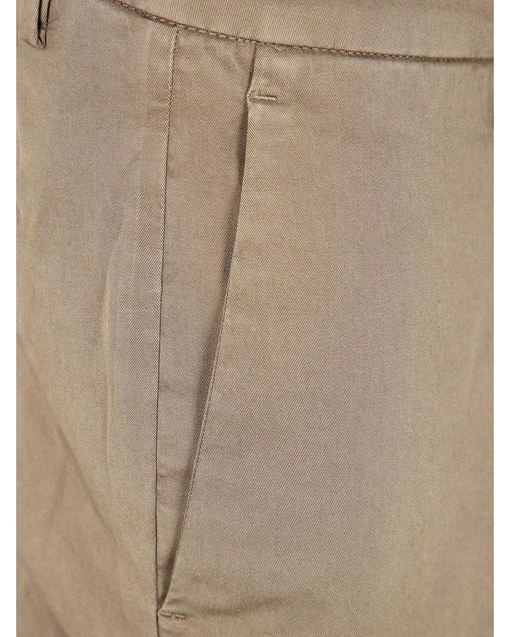 Michael Coal Natural Capri American Pocket Trousers for men