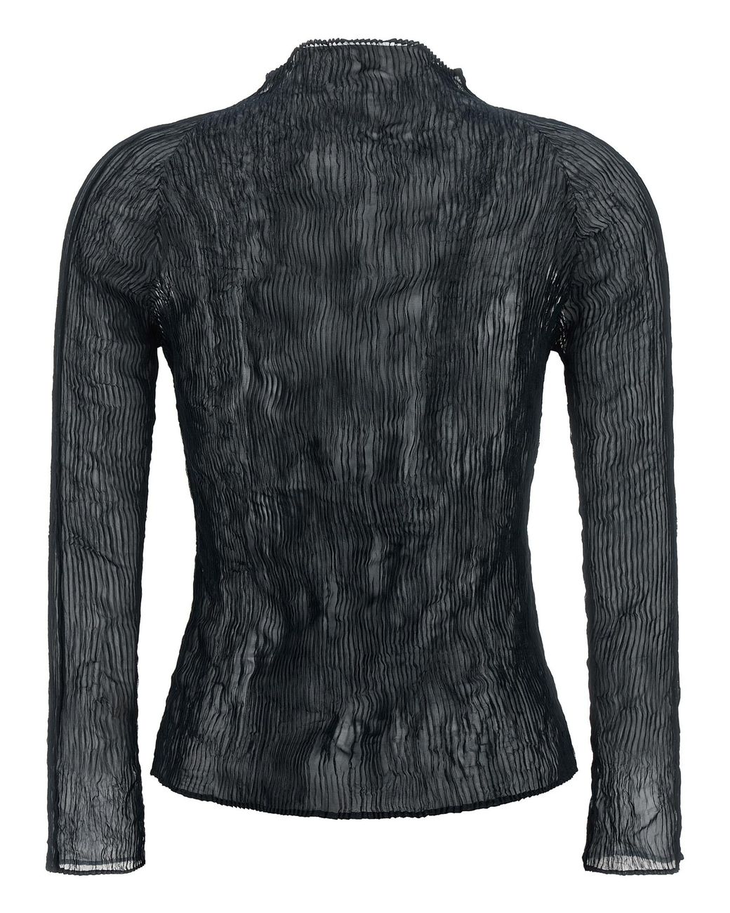 Issey Miyake Black 'Chiffon Twist 1' Sweater