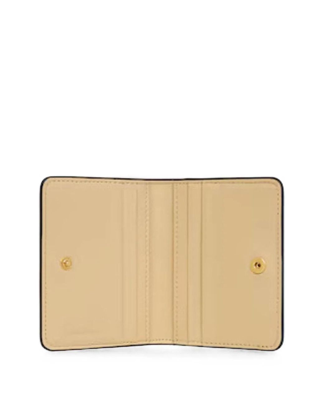 Céline Brown Triomphe-Stamp Bi-Fold Card Holder