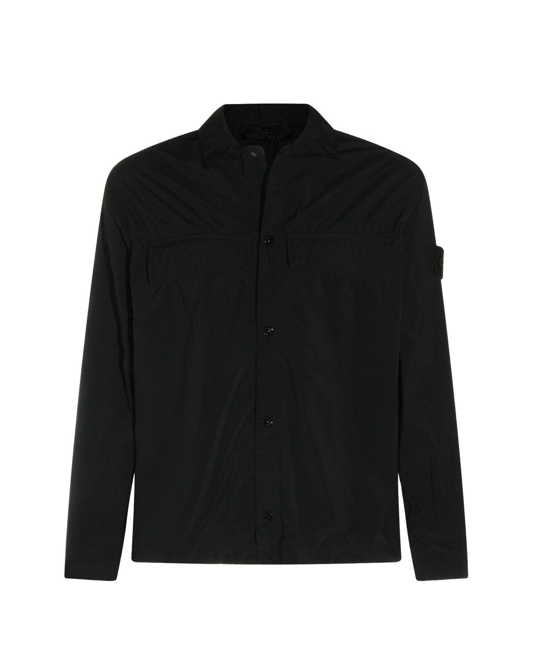 Stone Island Black Inspired S15 1200044 Button-Up Shirt for men