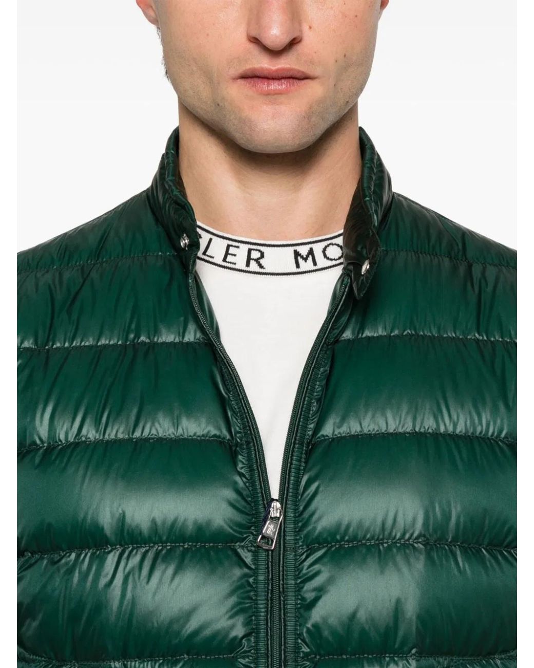 Moncler Green Lightweight Spring Jacket for men
