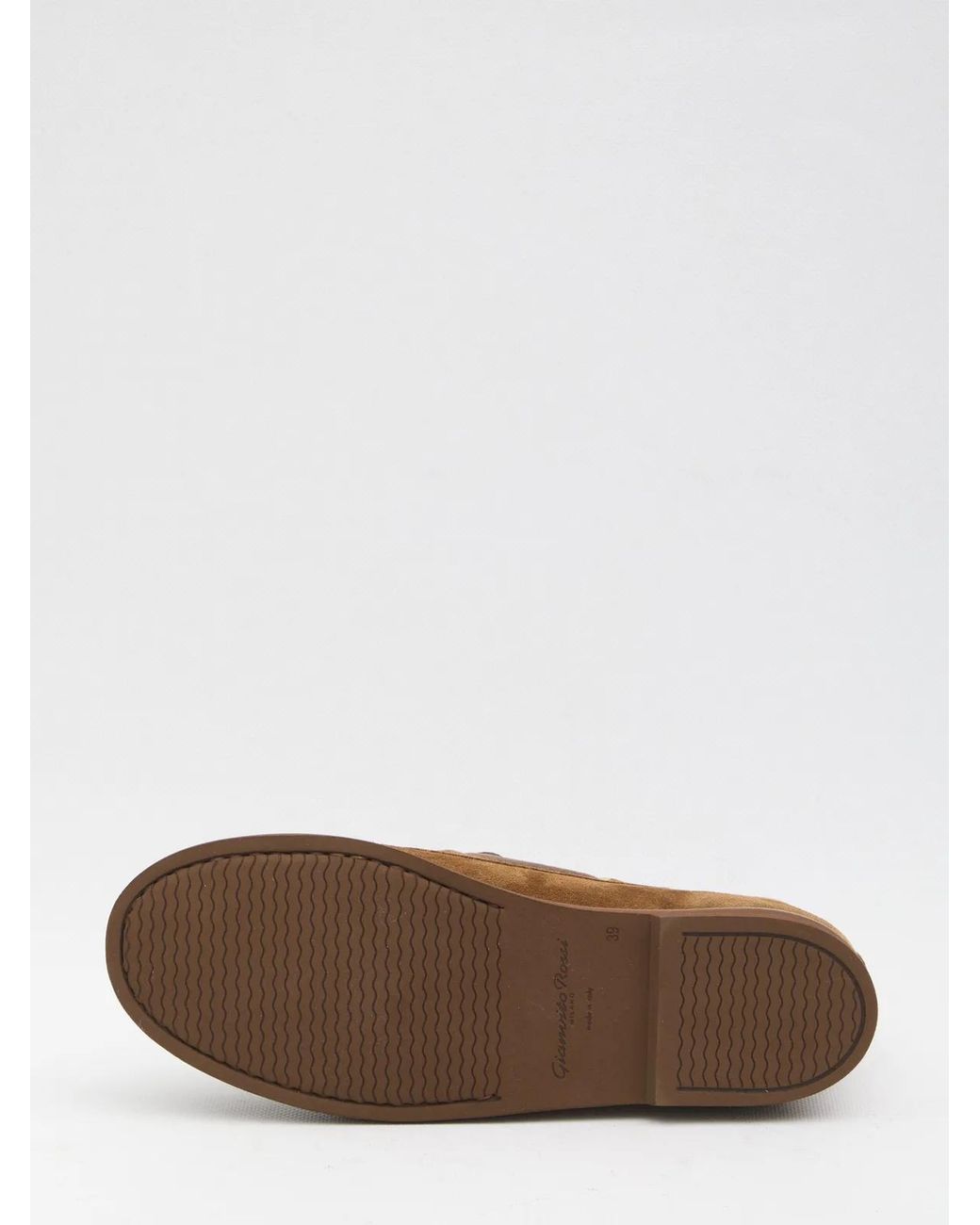 Gianvito Rossi Brown Vandée Loafers
