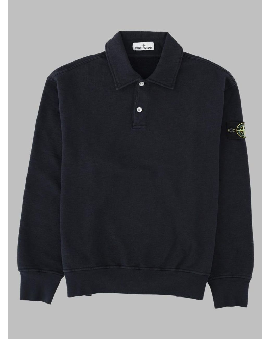 Stone Island Blue Inspired Polo Shirt for men