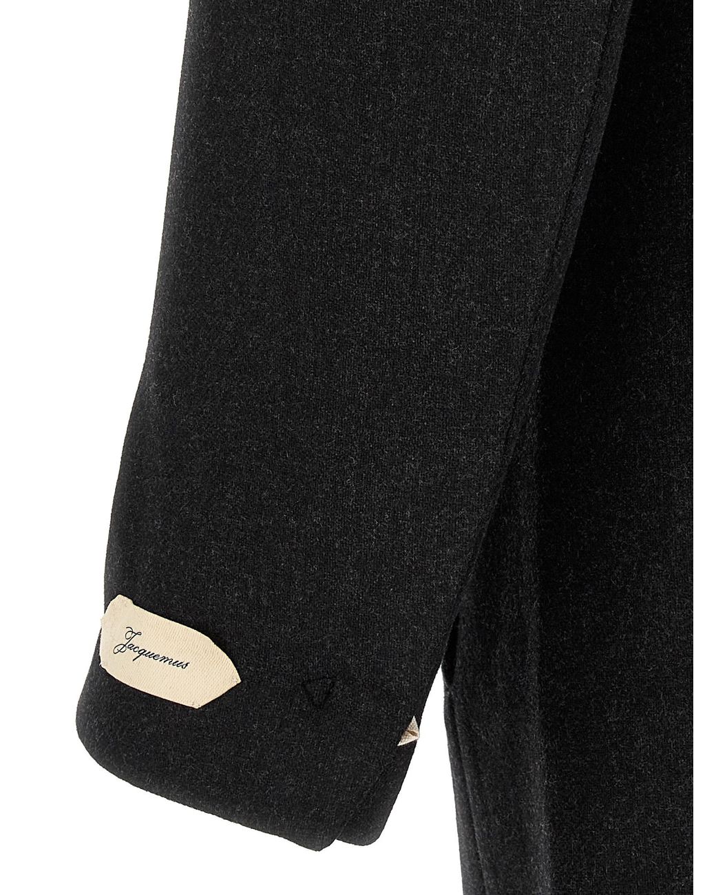 Jacquemus Black 'Le Manteau Tailleur' Coat for men