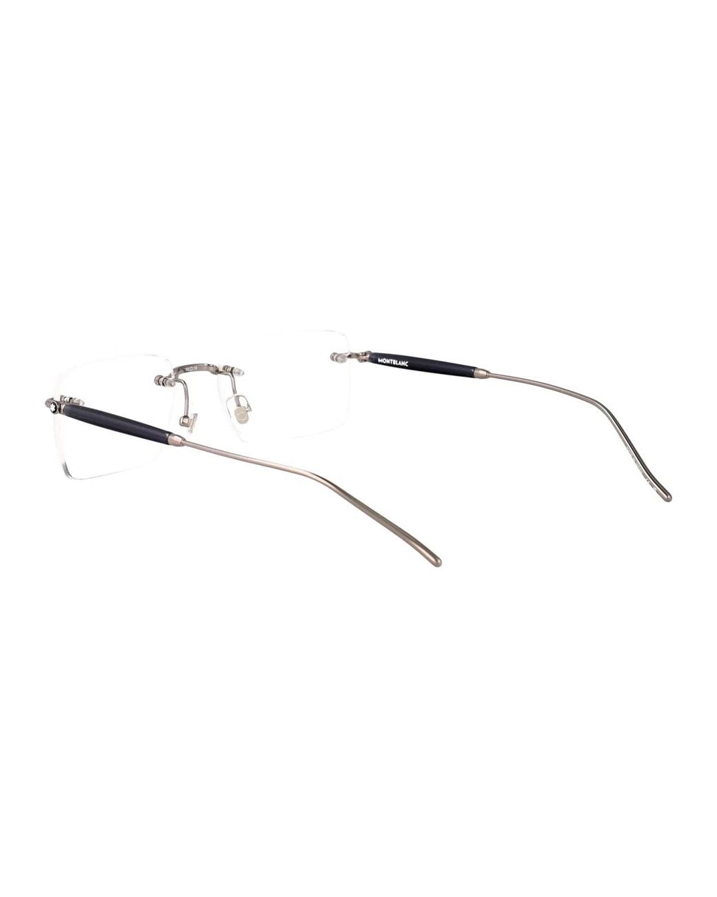 Montblanc Multicolor Ruthenium-Ruthenium-Transparent Metal Glasses
