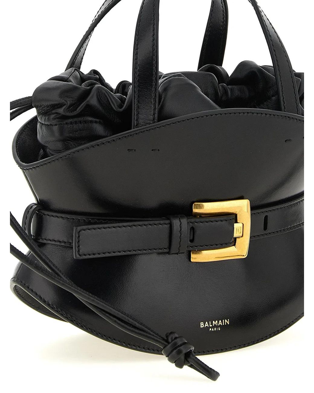 Balmain Black 'Shuffle' Mini Handbag