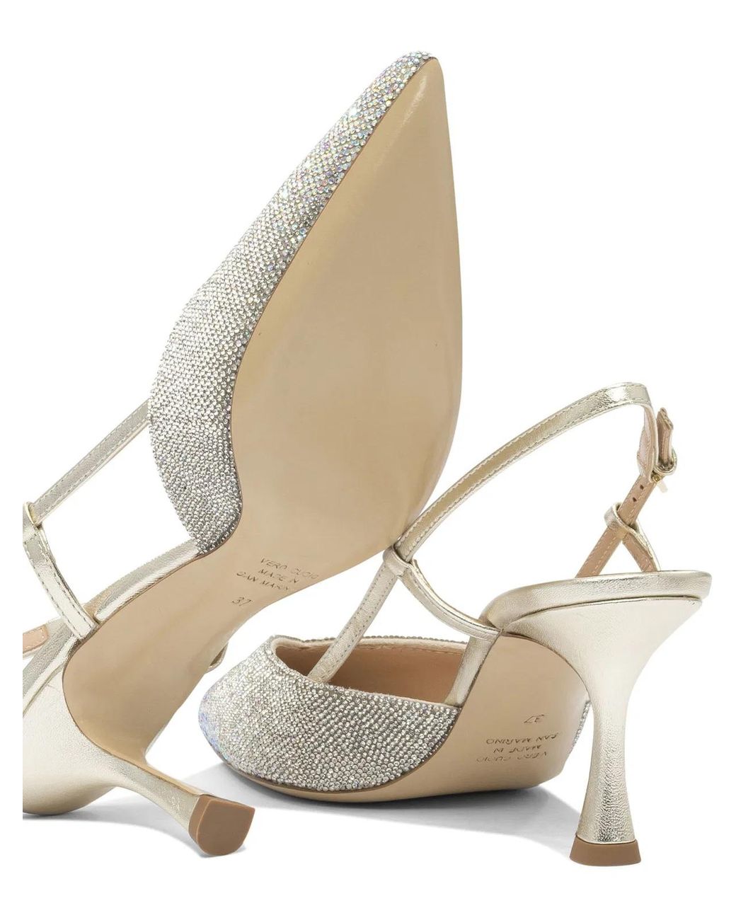 Ninalilou White Heeled Shoes