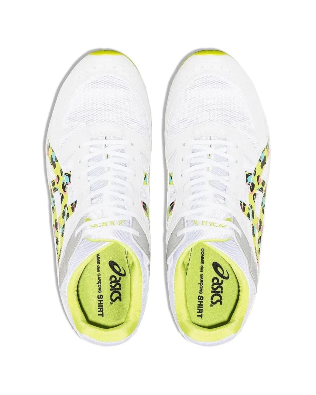 Comme des Garçons SHIRT X Asics White Sneaker Comme Des Garçons Shirt X Asics for men
