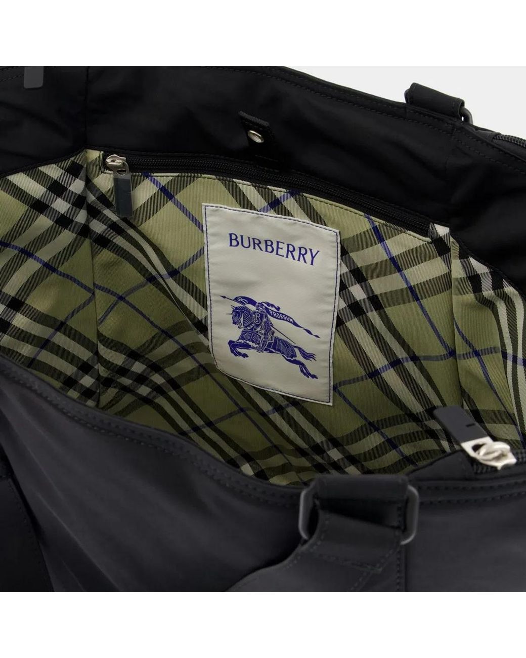 Burberry Black Shield Shopper Bag