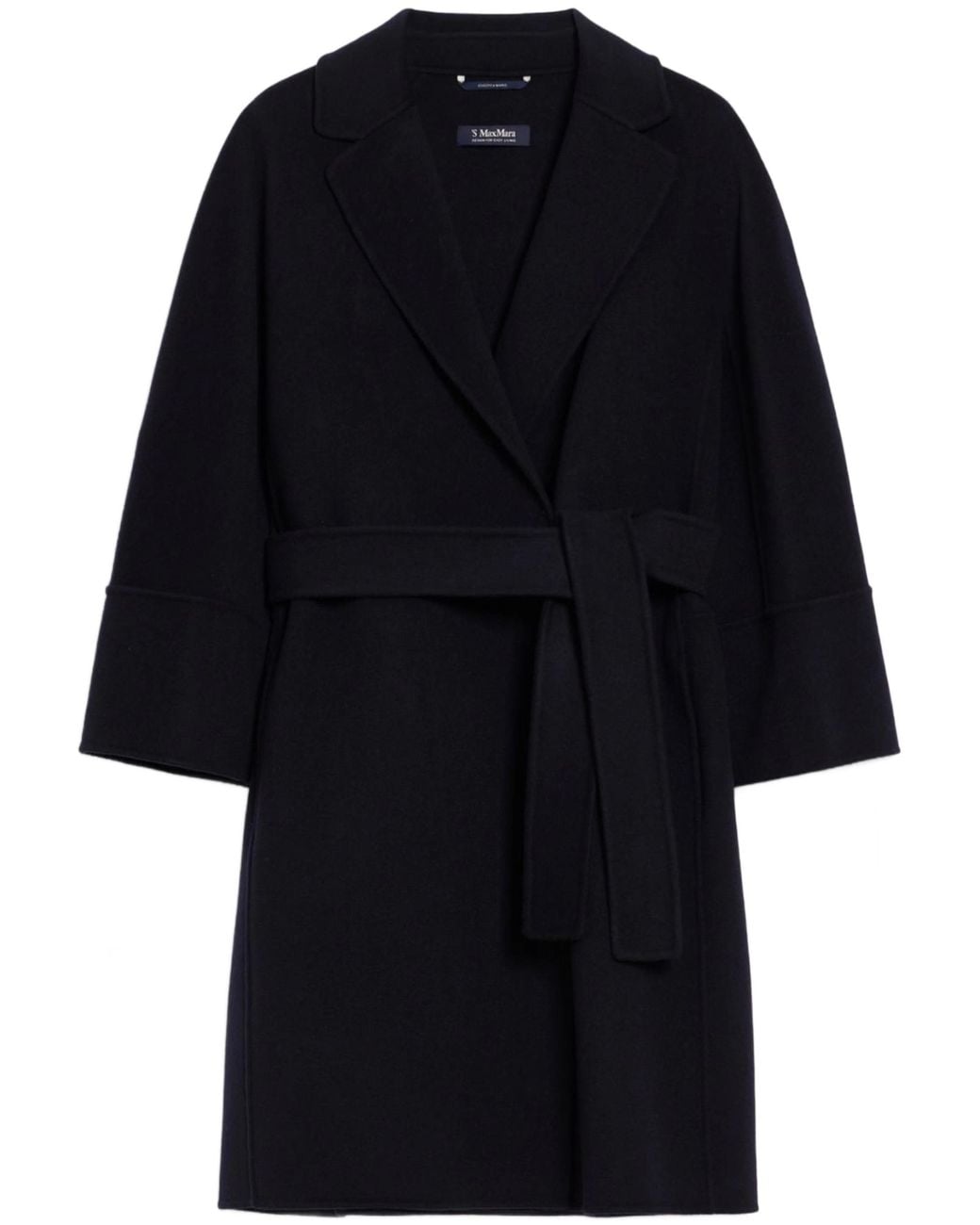 Max Mara Black S Max Mara Arona Virgin Wool Coat