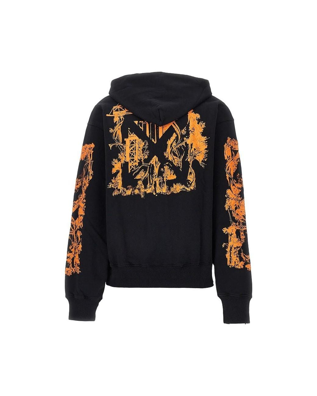 Off-White c/o Virgil Abloh Blue City Nature Hoodie for men