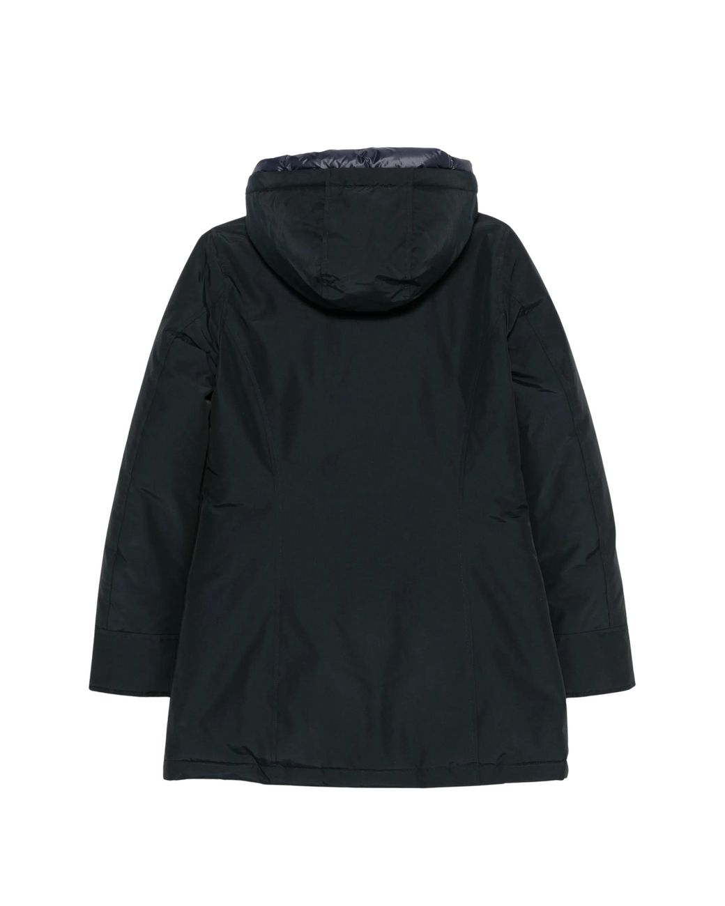 Woolrich Black Arctic Parka Padded Cotton-Blend Parka