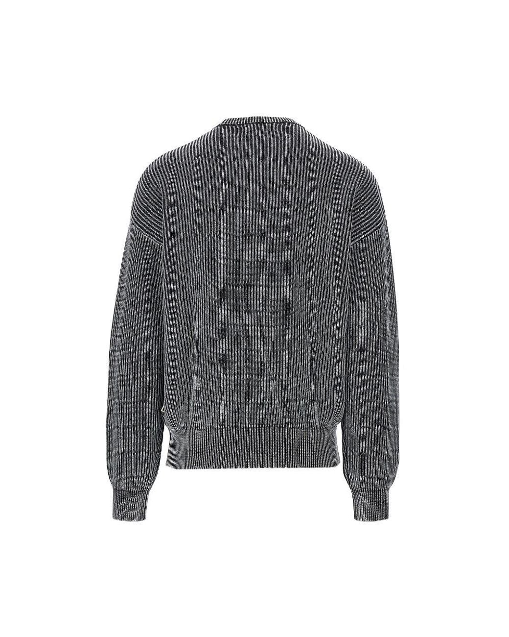 Woodbird Gray Wbsake Cotton Sweater for men