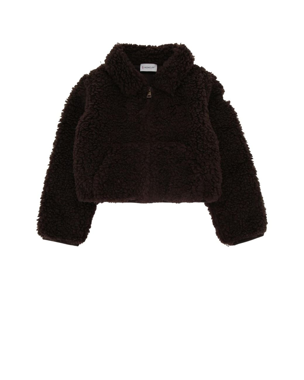 Moncler Black Mini Kids Zip-Up Wool Cardigan