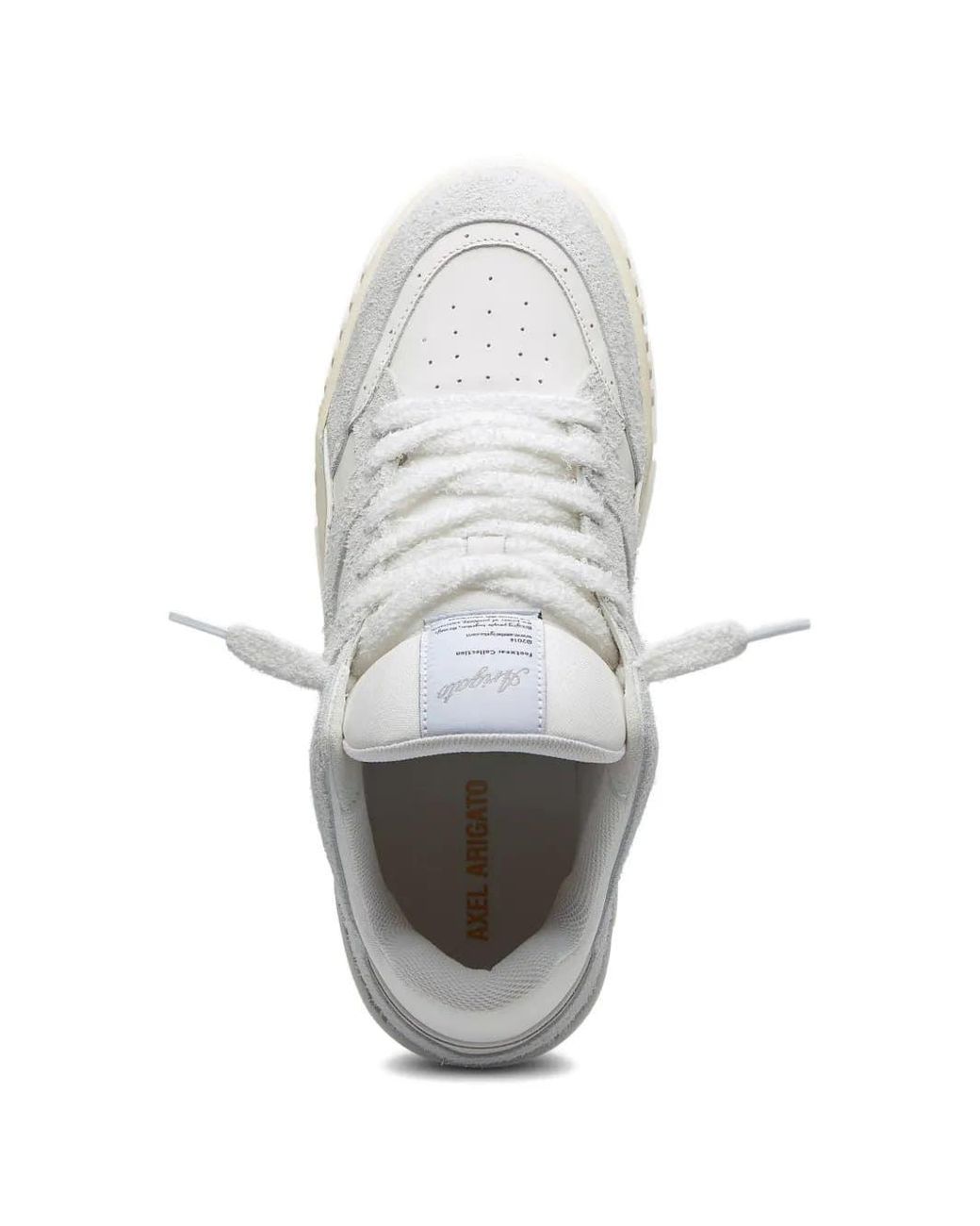 Axel Arigato White Area Lo Fluffy Sneakers for men
