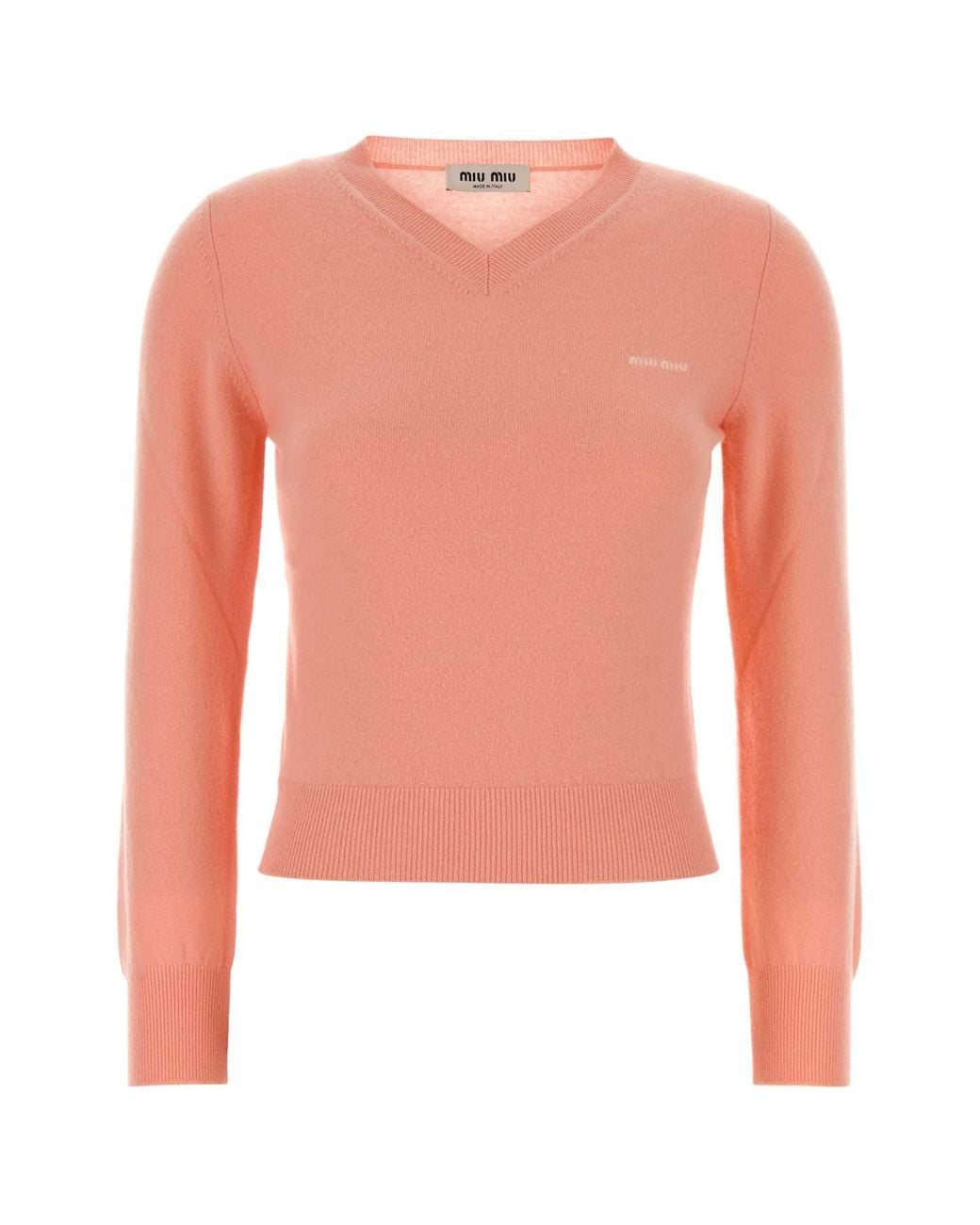 Miu Miu Pink Wool Sweater