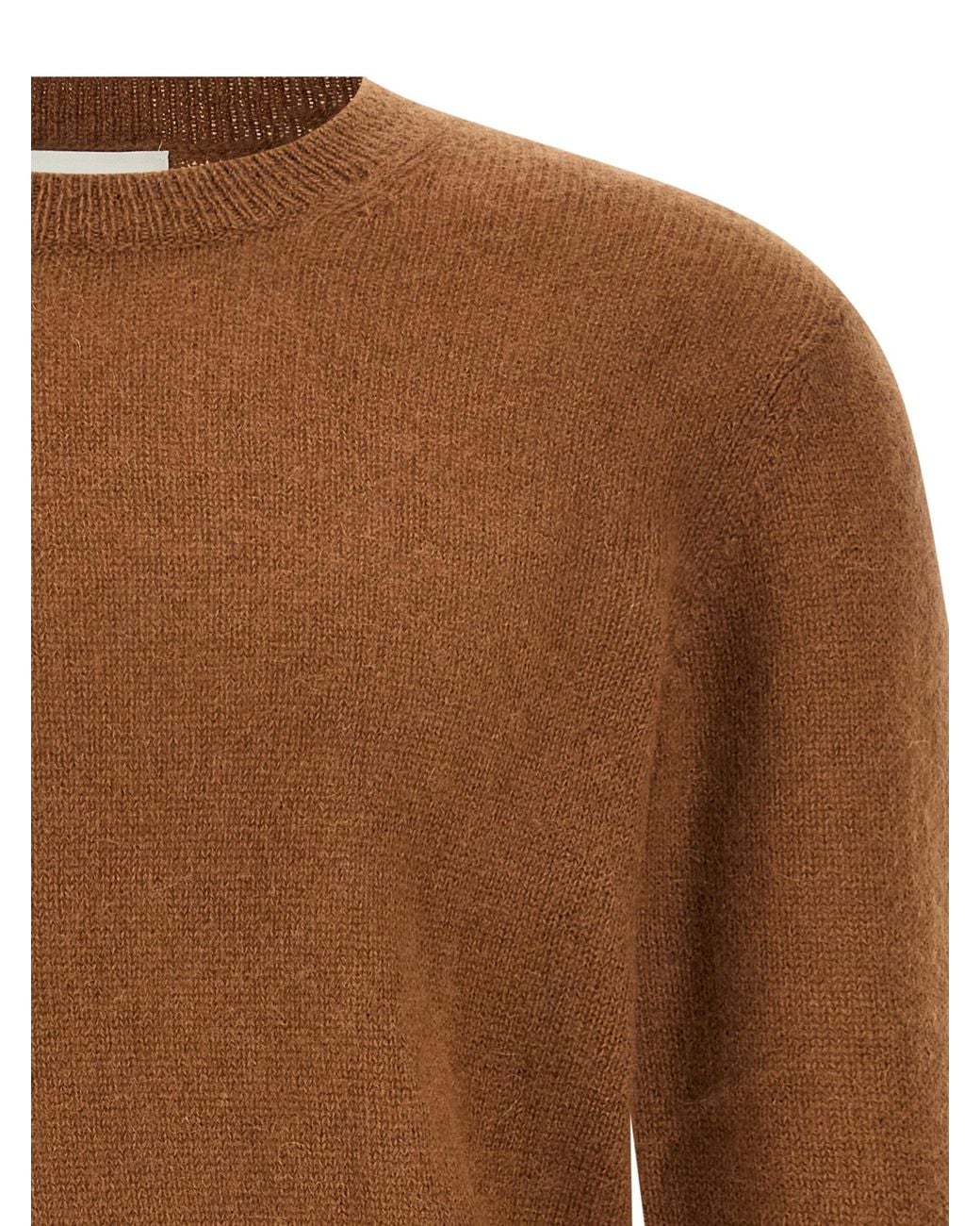 LARMERI STUDIO Brown Cashmere Sweater for men