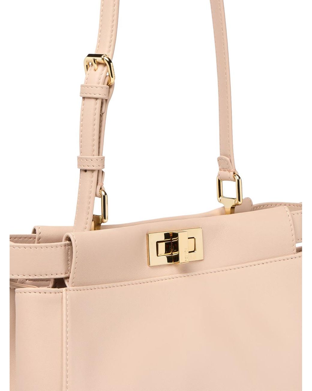 Fendi Natural Borsa "My Peekaboo Small"
