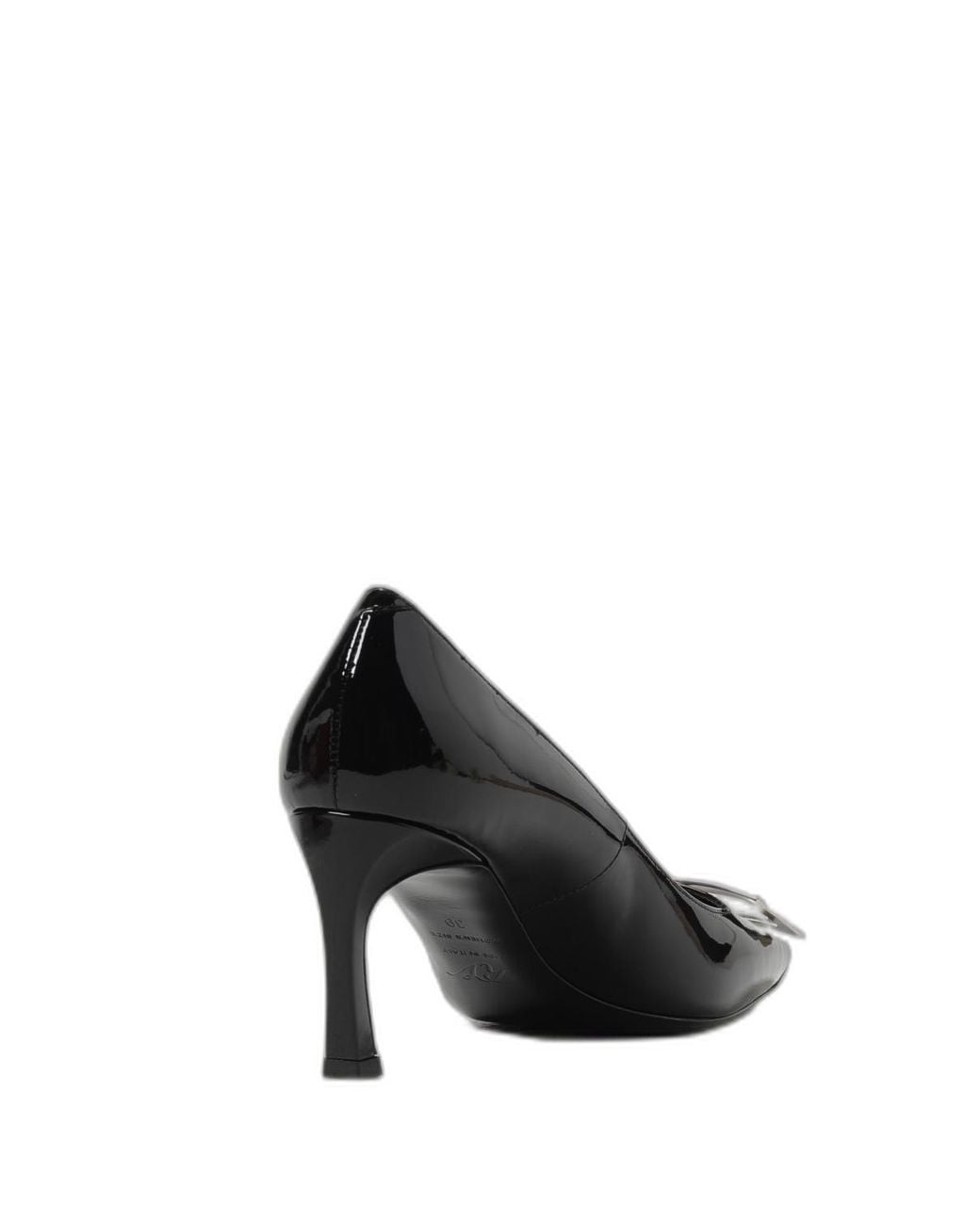 Roger Vivier Black Belle Vivier Trompette Pumps