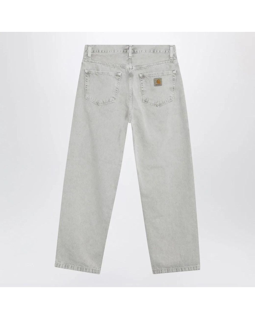 Carhartt Gray Landon Stonewashed Denim Pants for men