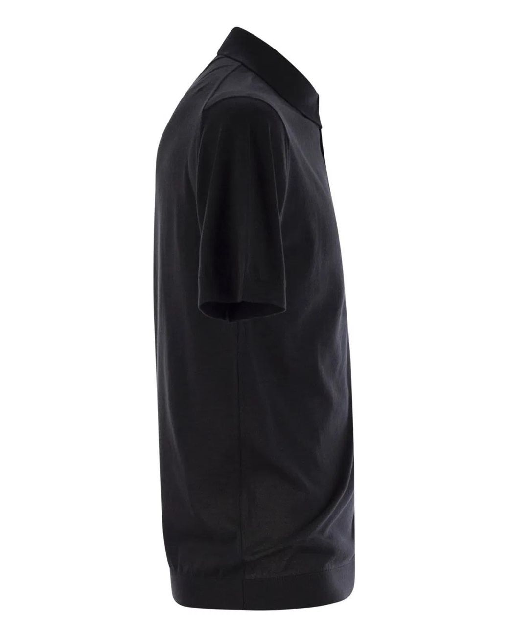John Smedley Black Adrian for men