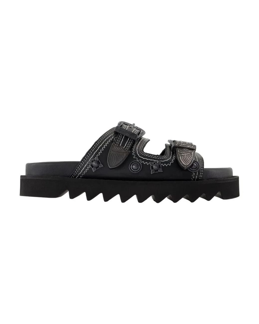 Toga Black Aj1432 Sandals