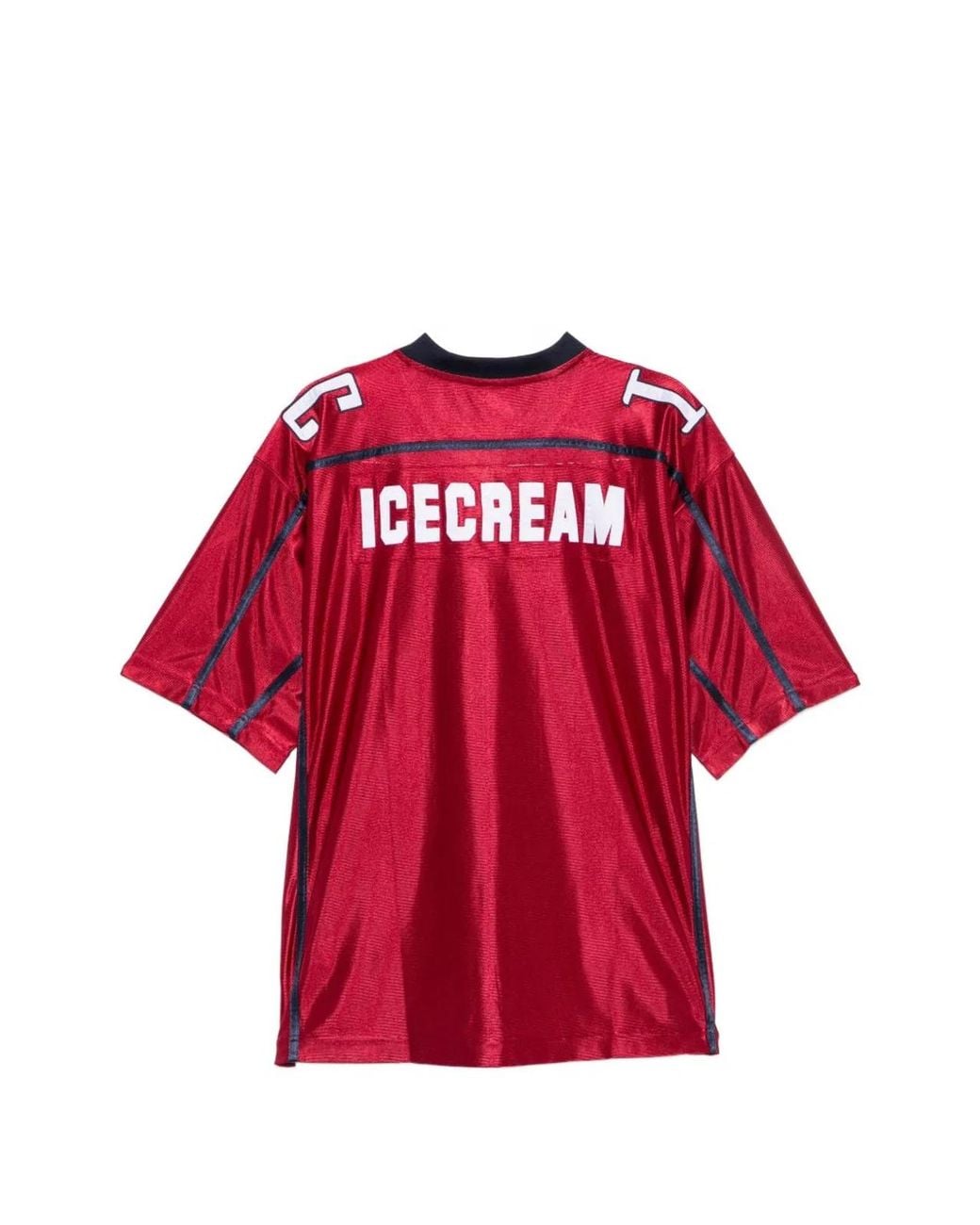 BBCICECREAM Red V-Neck Short Sleeves for men